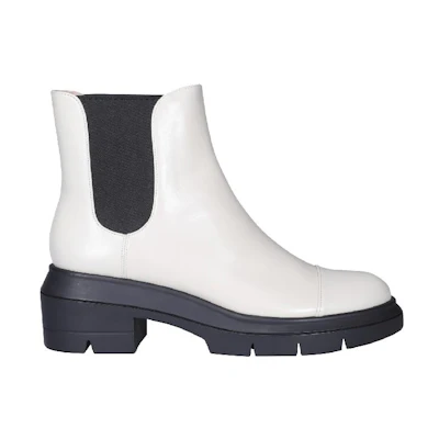 Stuart Weitzman Norah 90 'White Smooth'