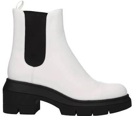 Botines Stuart Weitzman Norah 'Cuero Blanco Roto' NORAHSMOS0164WHT Buy Botines Stuart Weitzman Norah 'Cuero Blanco Roto' NORAHSMOS0164WHT