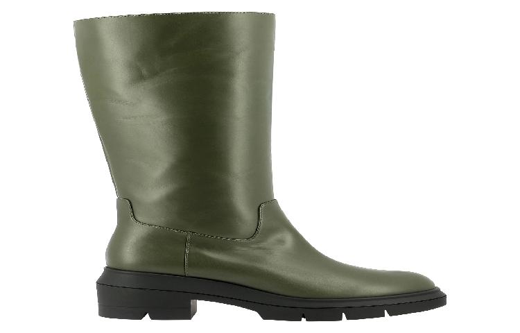 Stuart Weitzman Norah Boots 'Green Ankle' NORAHTALLBOOTSMOOTHCALFHUNTER
