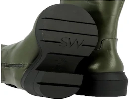 Purchase Stuart Weitzman Norah 綠色短靴 NORAHTALLBOOTSMOOTHCALFHUNTER