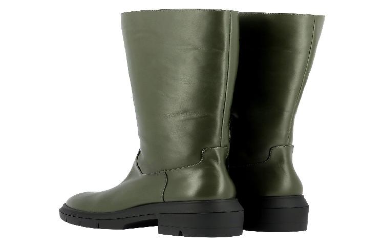 Shop Botas Altas Stuart Weitzman Norah 'Piel Lisa Verde' NORAHTALLBOOTSMOOTHCALFHU