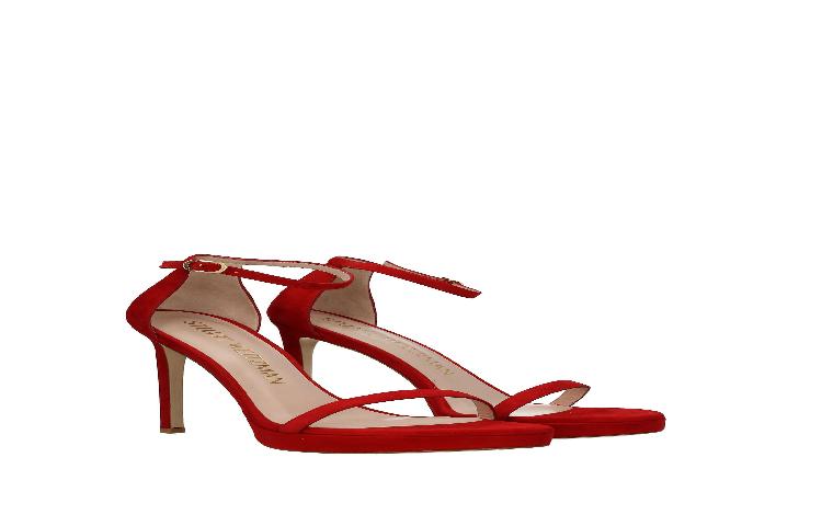 Stuart Weitzman Nudist Disco Stuart Weitzman Nudist Disco 'Red Suede' 圖 2