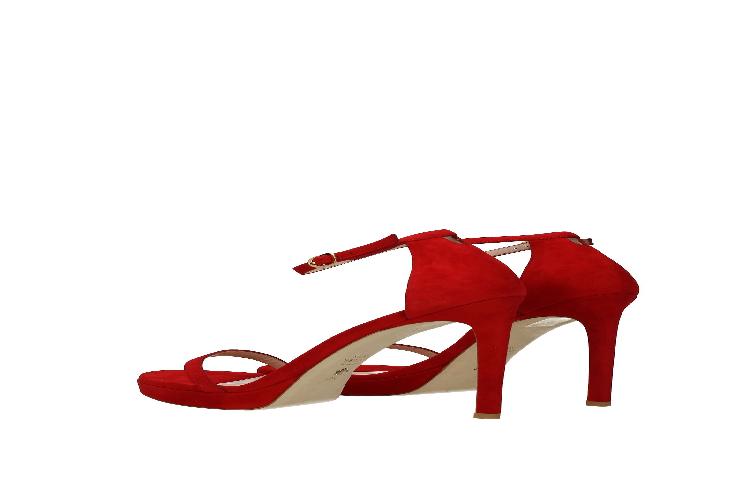 Stuart Weitzman Nudist Disco Stuart Weitzman Nudist Disco 'Red Suede' 圖 4