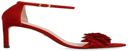 Stuart Weitzman Nudist Song 97 'Flower Chile Red' NUDISTSONGFLOWERCHILE Stuart Weitzman Nudist Song 97 'Flower Chile Red' NUDISTSONGFLOWERCHILE