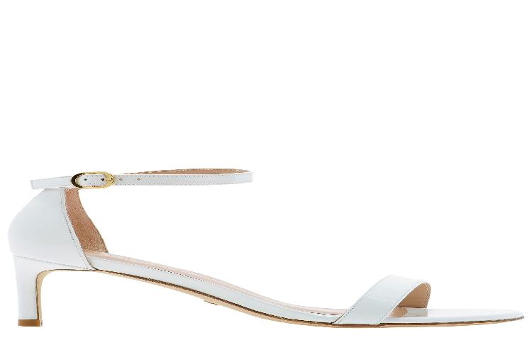 Shop Stuart Weitzman NUNAKEDSTRAIGHT ''Patent White'' Putih Kilat. NUNAKEDSTRAIGHT60PATENTWHITE