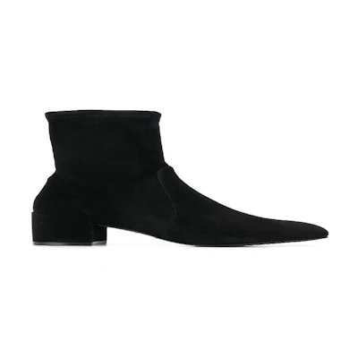 Stuart Weitzman Odetta 50 'Black Suede'