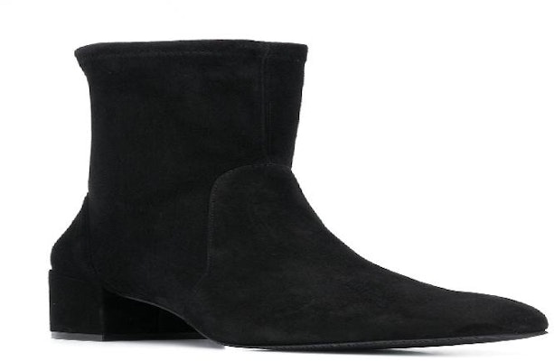 스튜어트 와이츠먼 오데타 50 '블랙 스웨이드' ODETTA50_SUSBLK Lookbook 스튜어트 와이츠먼 오데타 50 '블랙 스웨이드' ODETTA50_SUSBLK