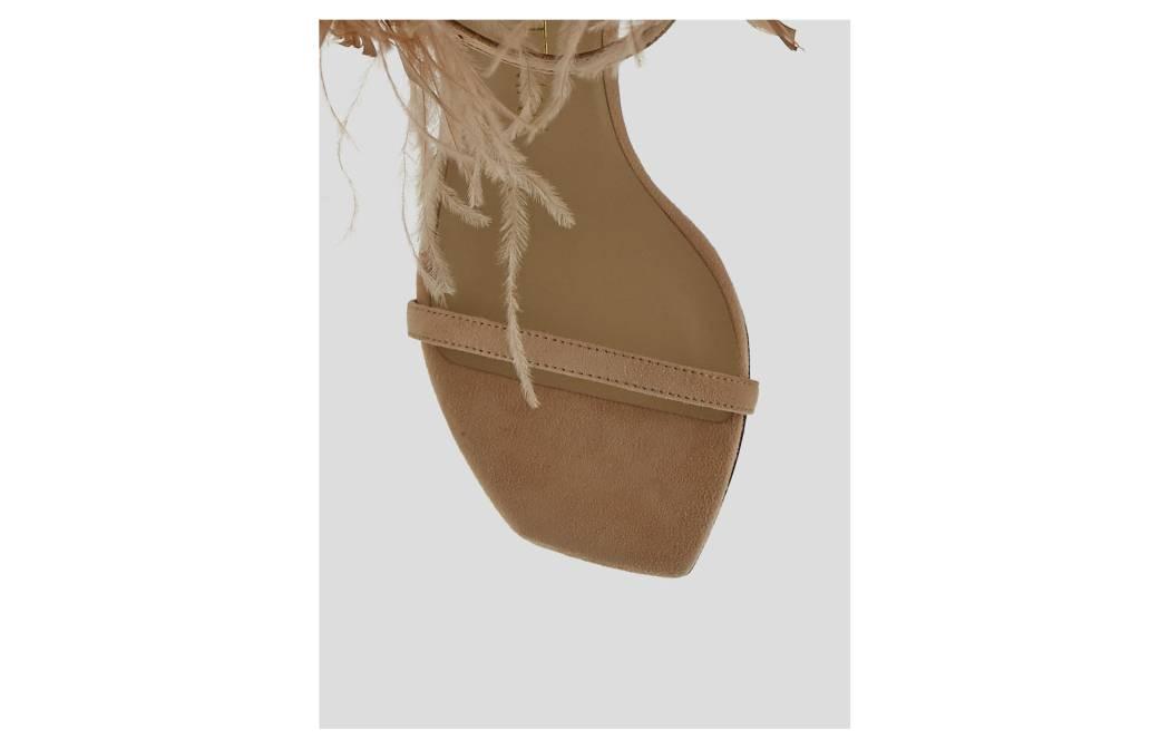 Cheap Stuart Weitzman Plume 100 涼鞋 '花卉' SD582RFSQ24