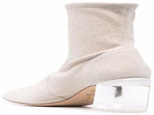 Stuart Weitzman PRE-LOULOU 75 BOOTIE 'Suspended Oat' LOULOU75BOOTIE_SUSOAT Order Stuart Weitzman PRE-LOULOU 75 BOOTIE 'Suspended Oat' LOULOU75BOOTIE_SUSOAT