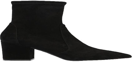 Stuart Weitzman PRE-Vernell 75 Suede Stretch 'Black' VERNELL75SUEDESTRETCHBLACK Stuart Weitzman PRE-Vernell 75 Suede Stretch 'Black' VERNELL75SUEDESTRETCHBLACK