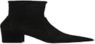 Buy Stuart Weitzman PRE-Vernell 75 Suede Stretch 'Black' VERNELL75SUEDESTRETCHBLACK