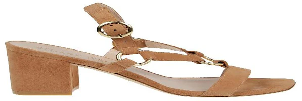 Stuart Weitzman Pre 'Lalita 75 Block Tan' LALITA75BLOCKTN2 Stuart Weitzman Pre 'Lalita 75 Block Tan' LALITA75BLOCKTN2