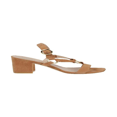 Stuart Weitzman Pre 'Lalita 75 Block Tan'