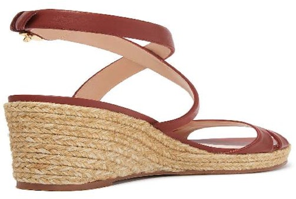 Stuart Weitzman Pre 'ZuZu Brown Leather Wedge' ZUZUBROWNLEATHERWEDGE Lookbook Stuart Weitzman Pre 'ZuZu Brown Leather Wedge' ZUZUBROWNLEATHERWEDGE