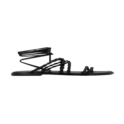 Stuart Weitzman Pre Calypso Lace-Up 33 'Black'
