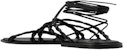 Stuart Weitzman Pre Calypso Lace-Up 33 'Black' CALYPSOLACEUPBLK
