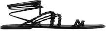 Shop Stuart Weitzman Pre Calypso Lace-Up 33 'Black' CALYPSOLACEUPBLK