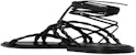 Stuart Weitzman Pre Calypso Lace-Up 33 'Black' CALYPSOLACEUPBLK