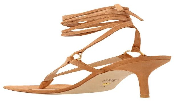 Stuart Weitzman Pre Lalita 75 Sandal 'Tan' LALITA75SANDALTAN Order Stuart Weitzman Pre Lalita 75 Sandal 'Tan' LALITA75SANDALTAN