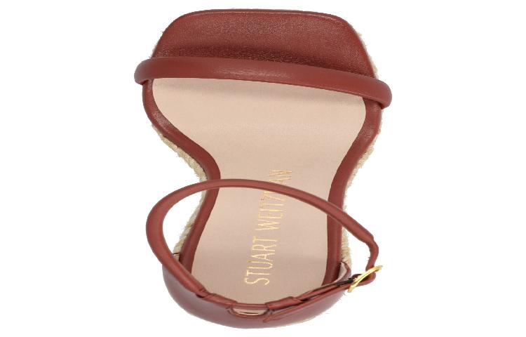 Stuart Weitzman Pre Nudist Espadrille Wedge 'Brown' 圖 9