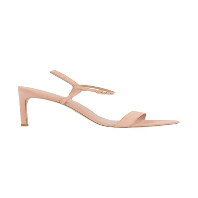 Stuart Weitzman PRE NUNAKEDSONG 'Suede Poudre'