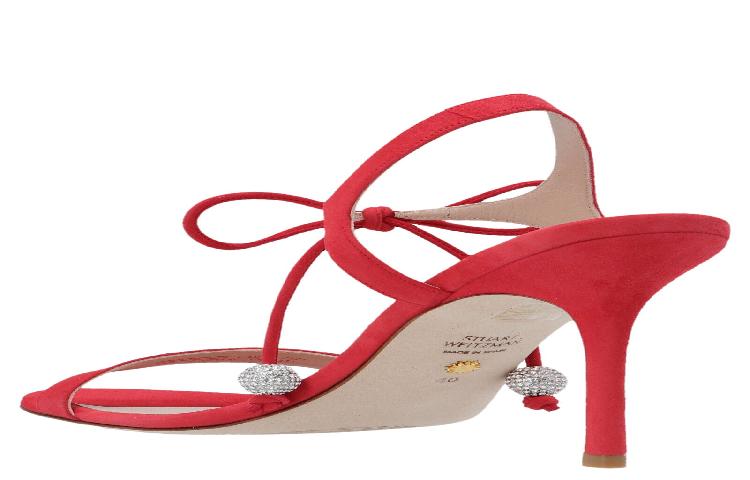 Stuart Weitzman PRE_ORACLE100 SUEDE 'Lipstick Red' 圖 5