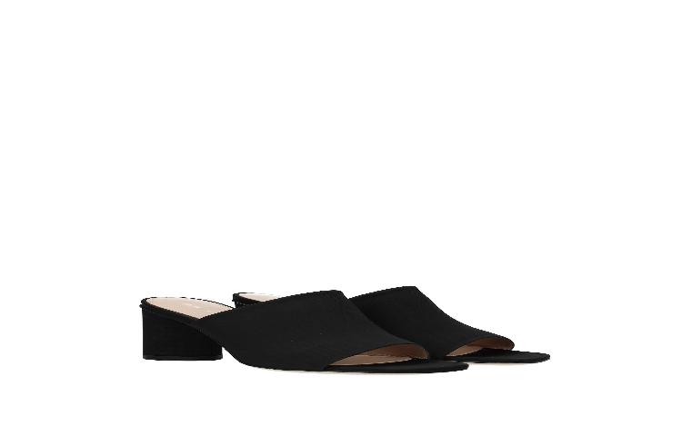 Stuart Weitzman Pre Slide 'Black Moare'