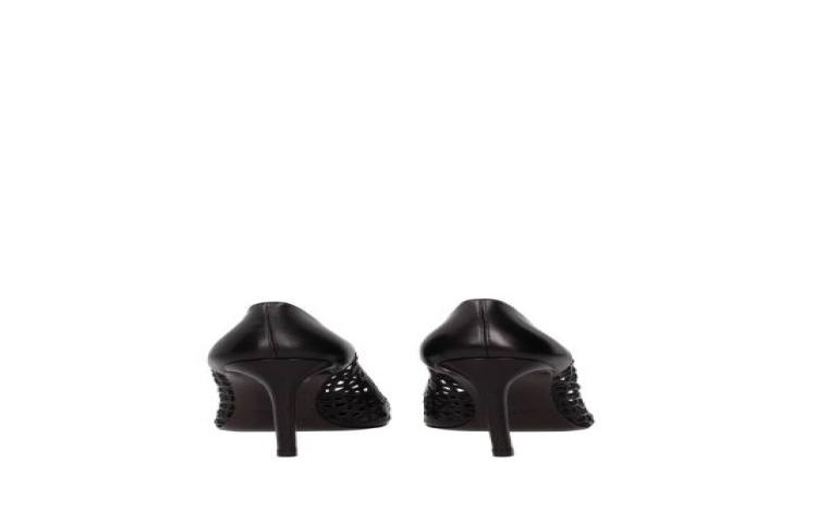 Stuart Weitzman Pumps 'Cutup Town Black Leather' 圖 5
