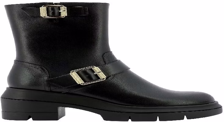 斯图尔特·韦茨曼 Ryder Rise 黑色牛皮短靴 RYDERRISEBOOTIESMOOTHCALFBLACK Buy 斯图尔特·韦茨曼 Ryder Rise 黑色牛皮短靴 RYDERRISEBOOTIESMOOTHCALFBLACK