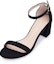Buy Sandalia Stuart Weitzman 'Negra de una tira' SIMPLE-SUEDE-BLACK