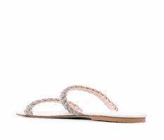 スチュアート ワイツマン サンダル 'ホワイト' ADDISON-SLIDE--WHITE Lookbook スチュアート ワイツマン サンダル 'ホワイト' ADDISON-SLIDE--WHITE