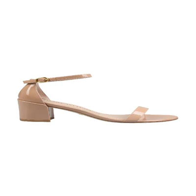 Stuart Weitzman SANDALI Pre Simple 'Patent Adobe Pink'