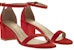 Stuart Weitzman Simple Sandals 'Red Suede' CZ001009