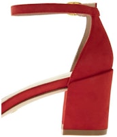 스튜어트 와이츠먼 심플 샌들 '레드 스웨이드' CZ001009 Details for 스튜어트 와이츠먼 심플 샌들 '레드 스웨이드' CZ001009