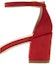Details for Stuart Weitzman Simple Sandals 'Red Suede' CZ001009