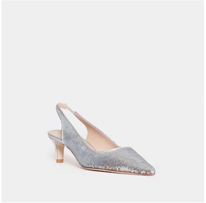 Stuart Weitzman Slingback 50mm 'Silver Sequin' STUART50SLINBACKARGENTO Lookbook Stuart Weitzman Slingback 50mm 'Silver Sequin' STUART50SLINBACKARGENTO