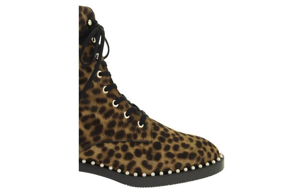 Stuart Weitzman Sondra Classic 'Cheetah Leather Ankle Boot'