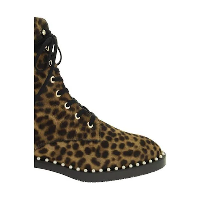 Stuart Weitzman Sondra Classic 'Cheetah Leather Ankle Boot'