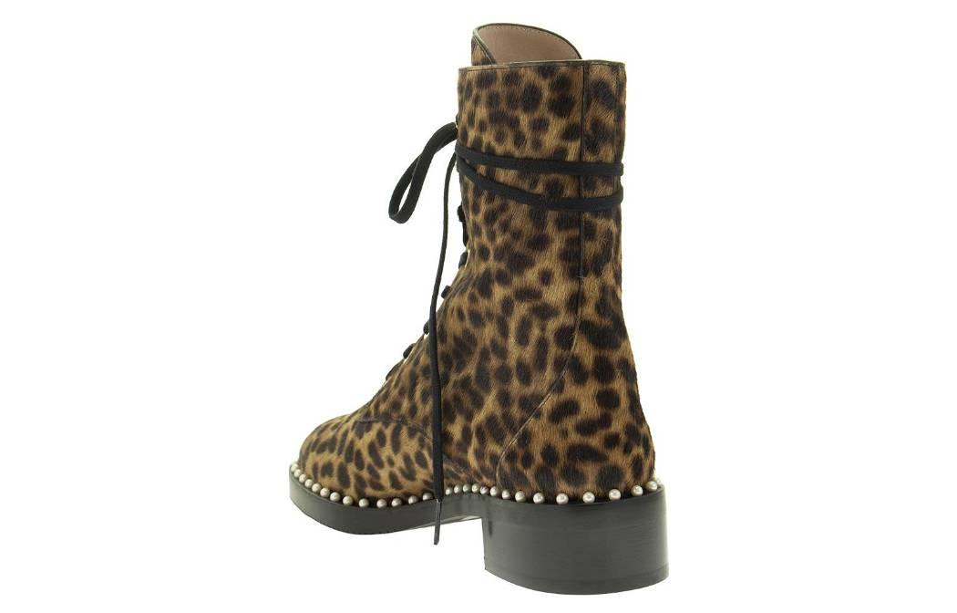 Stuart Weitzman Sondra Classic 'Cheetah Leather Ankle Boot' 圖 2