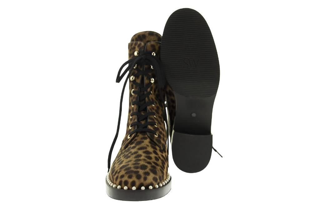 Stuart Weitzman Sondra Classic 'Cheetah Leather Ankle Boot' 圖 3