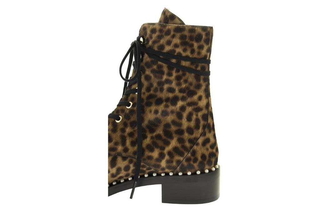 Stuart Weitzman Sondra Classic 'Cheetah Leather Ankle Boot' 圖 5