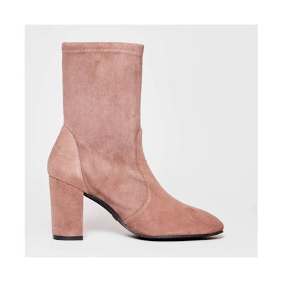 Stuart Weitzman Stiletto Boot 'Liuliana Beige 88'