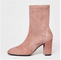 Lookbook Stuart Weitzman Stiletto Boot 'Liuliana Beige 88' LIULIANABEIGE