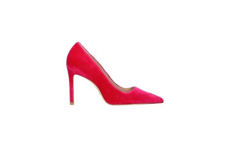 Order Stuart Weitzman Stuart 100 ''Magenta Velvet'' Velvel Magenta. STUART100VELSC439