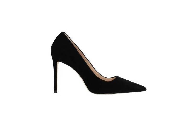 Stuart Weitzman STUART 100 VEL 'Black Velvet' STUART100VELSC439BLK