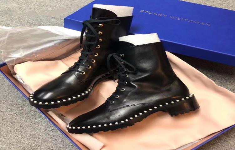 Stuart Weitzman Stuart Weitzman 'Pre Allie Nappa Black 72' 'Pre Allie Nappa Black'