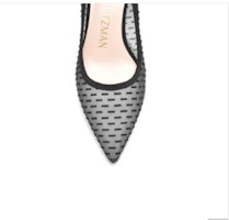 Stuart Weitzman Tasha 75 'Black Embroidered Mesh' Hitam Bordir Mesh WE0904267C-BLK Lookbook Stuart Weitzman Tasha 75 'Black Embroidered Mesh' Hitam Bordir Mesh WE0904267C-BLK
