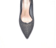 Stuart Weitzman TASHA 75 'Black Mesh' Hitam Jaring WE0904268C-BLK-350 Lookbook Stuart Weitzman TASHA 75 'Black Mesh' Hitam Jaring WE0904268C-BLK-350