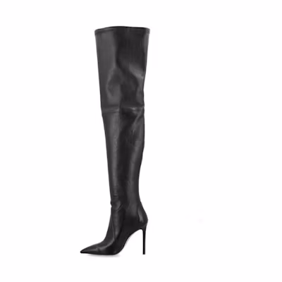 Stuart Weitzman Ultra Stuart 110 Nappa Boot 'Black'