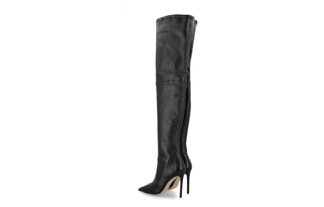 Stuart Weitzman Ultra Stuart 110 Nappa Boot 'Black' 圖 3